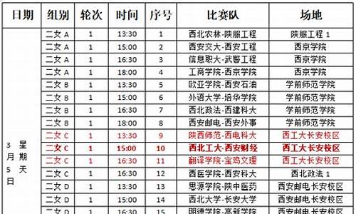 cuba赛程表2021西北赛区_cuba赛程陕西